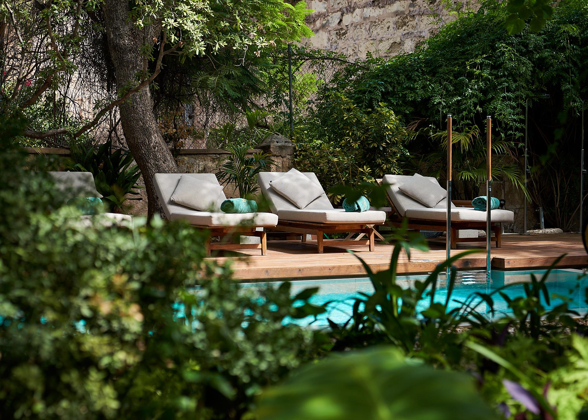 Can Bordoy Grand House Hotel Gl Preferred Hotel Palma de Maiorca Exterior foto The garden of the villa