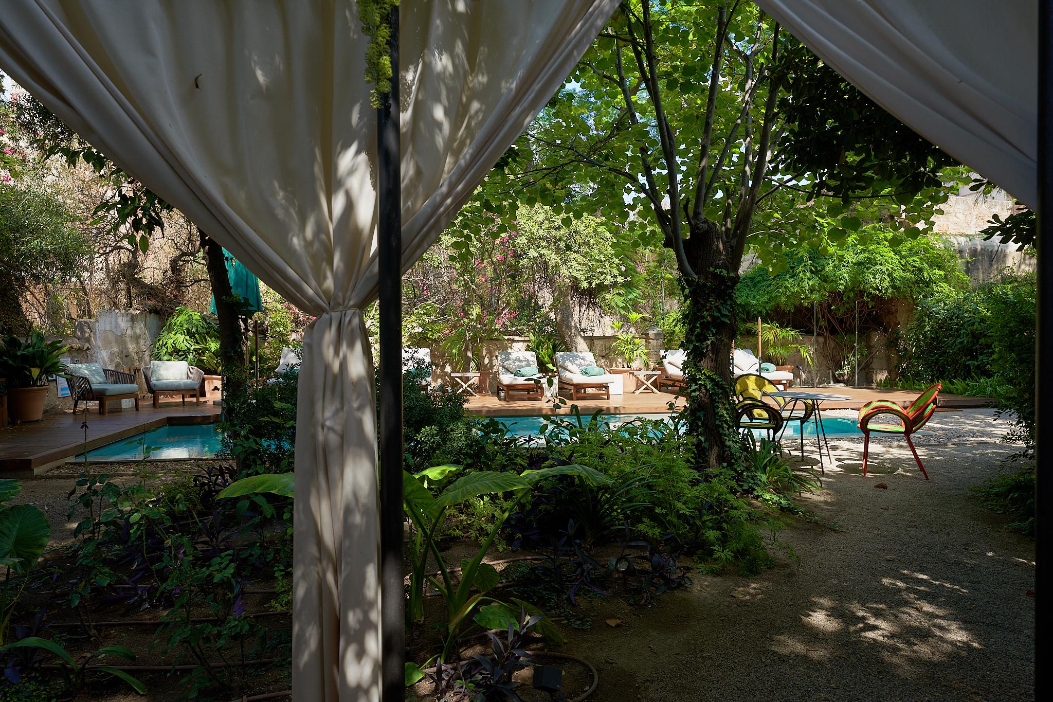 Can Bordoy Grand House Hotel Gl Preferred Hotel Palma de Maiorca Exterior foto The garden of the villa